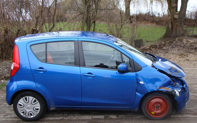 Opel Agila cena 5900 przebieg: 65323, rok produkcji 2010 z Złotów małe 67